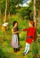 hunters daughter Pre Raphaelite John Everett Millais